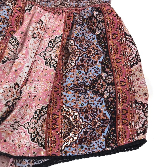 L*Space Rhapsody Nanette Boho Pocket Romper Sz. XS - Picture 6 of 8